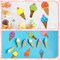 24‑Pack DIY Ice Cream Tissue Paper Craft Kit | Make Your Own Hanging Ornaments for Summer Party Favors, Home Decor & School Activities